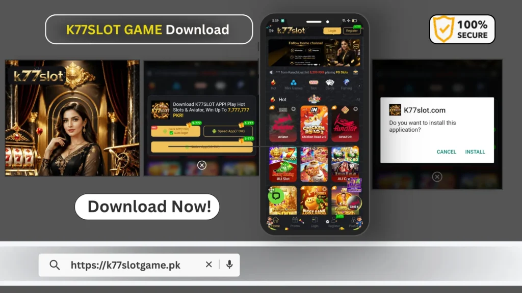 Download the latest K77Slot APK for Android